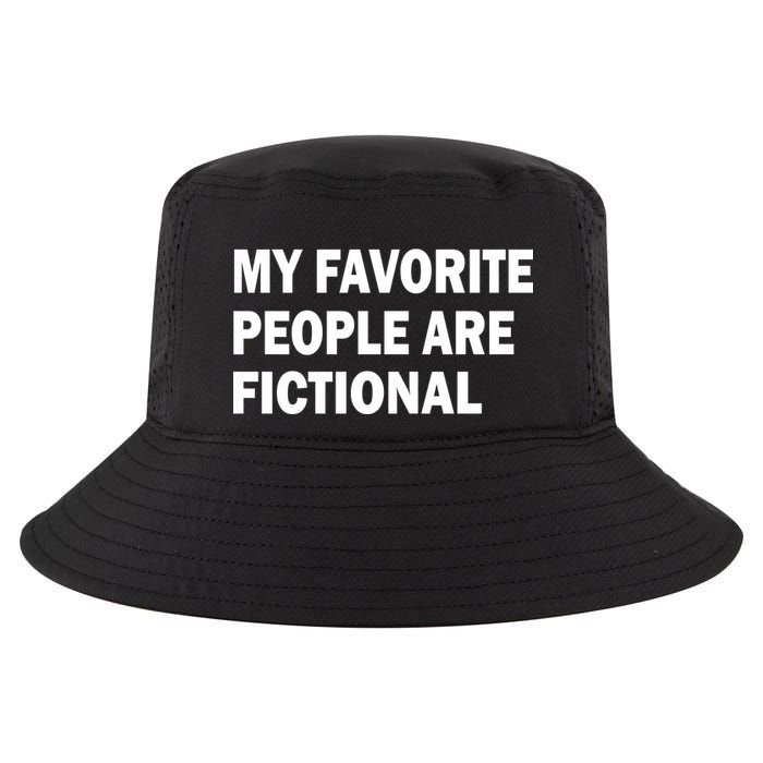 My Favorite People Are Fictional Cool Comfort Performance Bucket Hat