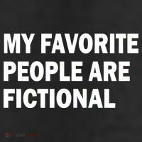 My Favorite People Are Fictional Garment-Dyed Heavyweight T-Shirt