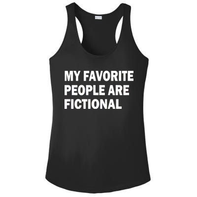 My Favorite People Are Fictional Ladies PosiCharge Competitor Racerback Tank