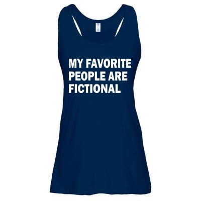 My Favorite People Are Fictional Ladies Essential Flowy Tank