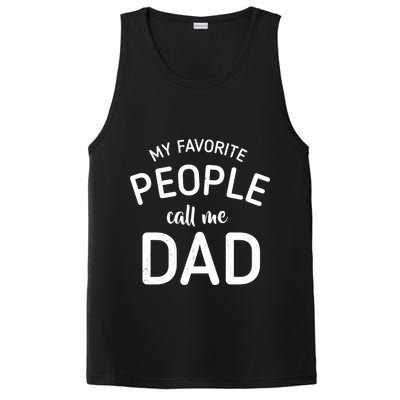 My Favorite People Call Me Dad PosiCharge Competitor Tank