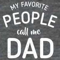 My Favorite People Call Me Dad Short Acrylic Beanie
