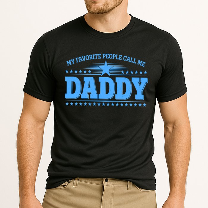 My Favorite People Call Me Daddy Father Dad Cooling Performance Crew T-Shirt