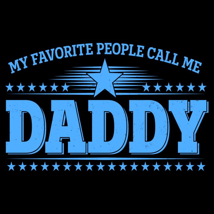My Favorite People Call Me Daddy Father Dad Cooling Performance Crew T-Shirt