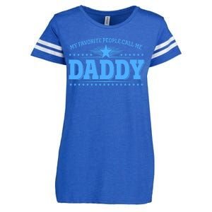 My Favorite People Call Me Daddy Father Dad Enza Ladies Jersey Football T-Shirt