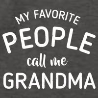 My Favorite People Call Me Grandma Vector Backpack