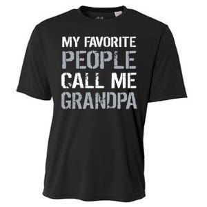 My Favorite People Call Me Grandpa Cooling Performance Crew T-Shirt