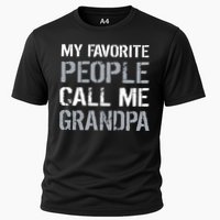 My Favorite People Call Me Grandpa Cooling Performance Crew T-Shirt