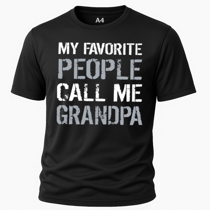 My Favorite People Call Me Grandpa Cooling Performance Crew T-Shirt