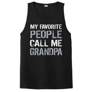 My Favorite People Call Me Grandpa PosiCharge Competitor Tank