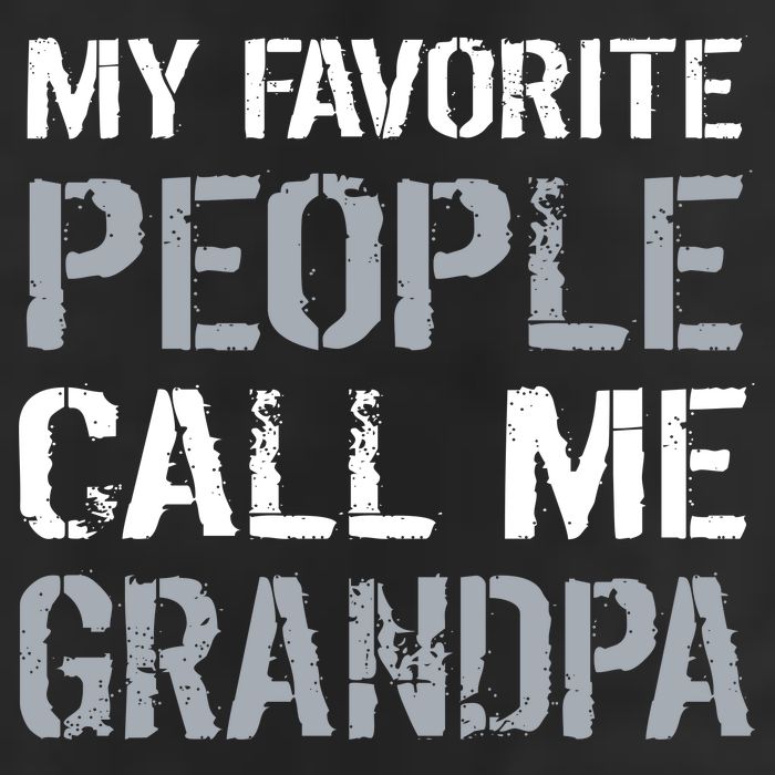 My Favorite People Call Me Grandpa Golf Towel