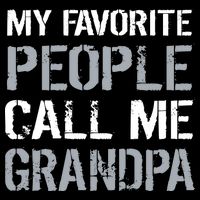 My Favorite People Call Me Grandpa Women's V-Neck T-Shirt