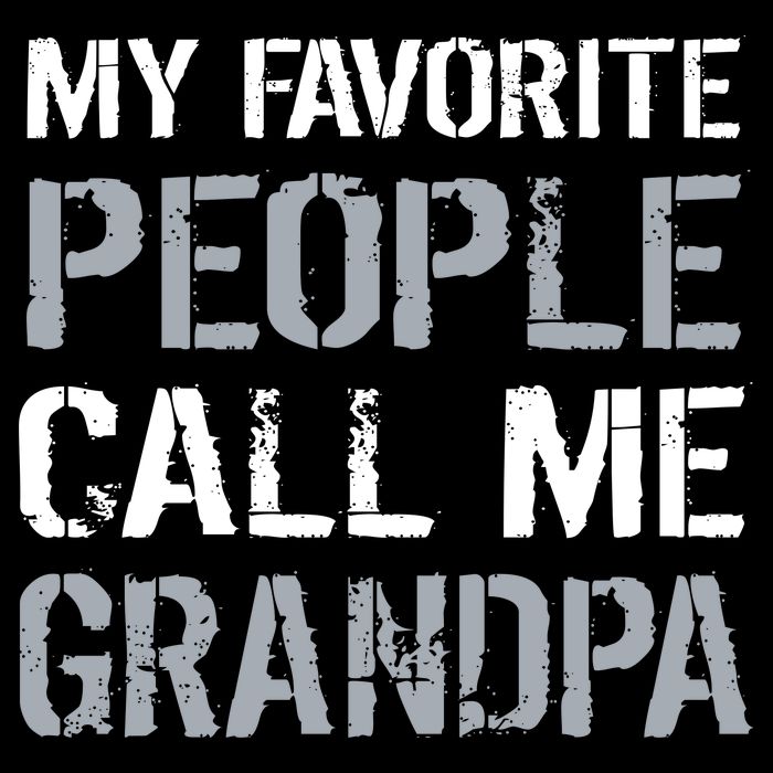 My Favorite People Call Me Grandpa Women's V-Neck T-Shirt