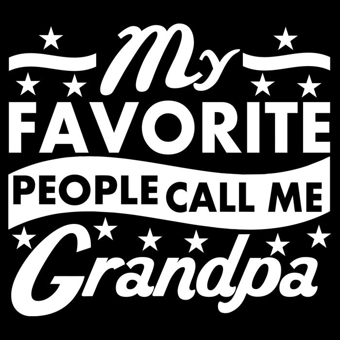 My Favorite People Call Me Grandpa Father's Day Impact Tech Backpack
