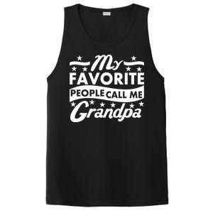 My Favorite People Call Me Grandpa Father's Day PosiCharge Competitor Tank