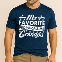 My Favorite People Call Me Grandpa Father's Day Cooling Performance Crew T-Shirt