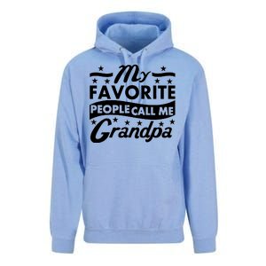 My Favorite People Call Me Grandpa Father's Day Unisex Surf Hoodie