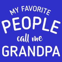My Favorite People Call Me Grandpa Funny Women's V-Neck T-Shirt