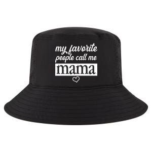 My Favorite People Call Me Mama Cool Comfort Performance Bucket Hat