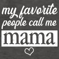 My Favorite People Call Me Mama Vector Backpack