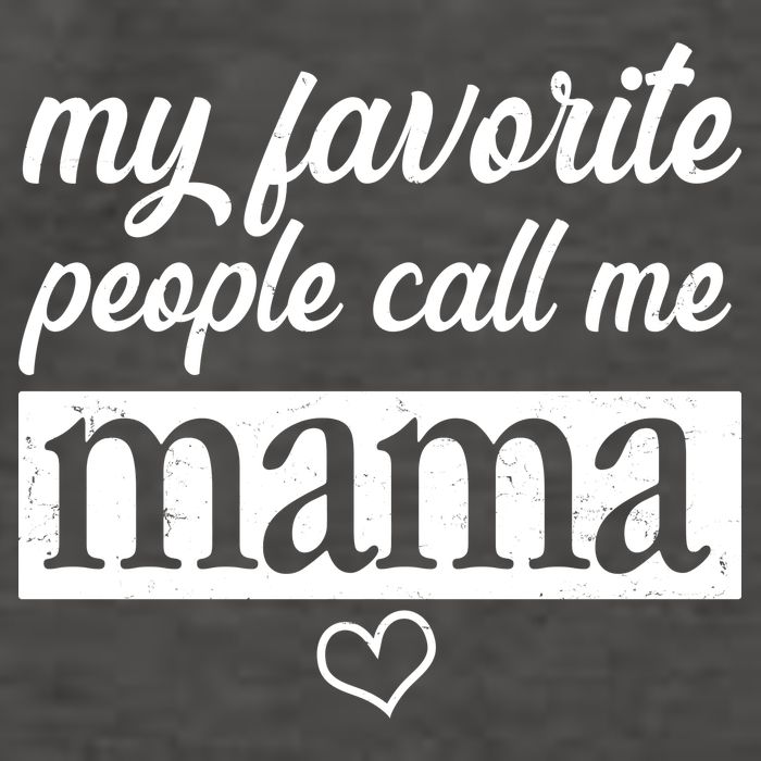 My Favorite People Call Me Mama Vector Backpack