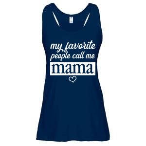 My Favorite People Call Me Mama Ladies Essential Flowy Tank