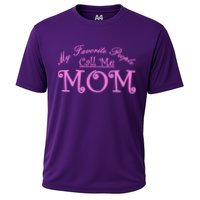 My Favorite People Call Me Mom Cooling Performance Crew T-Shirt