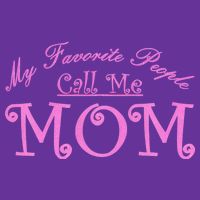 My Favorite People Call Me Mom Cooling Performance Crew T-Shirt