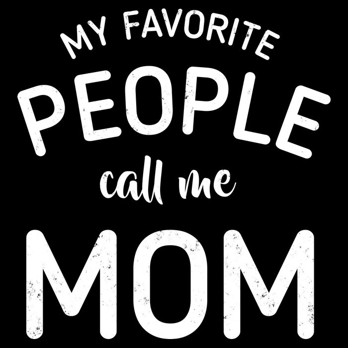 My Favorite People Call Me Mom Funny Cooling Performance Crew T-Shirt