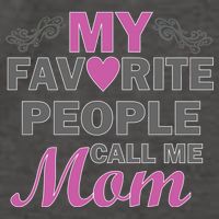 My Favorite People Call Me Mom1 Vector Backpack