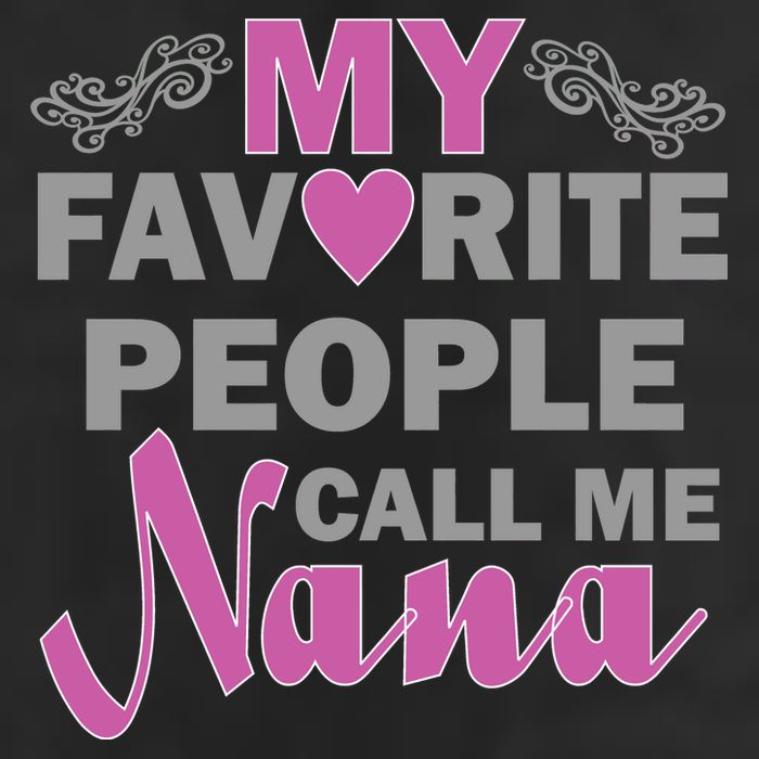My Favorite People Call Me Nana Funny Adult Drive Performance Visor