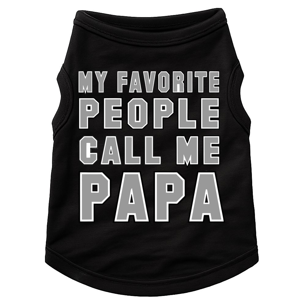 My Favorite People Call Me Papa Doggie Tank