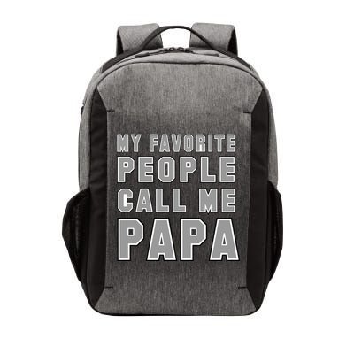 My Favorite People Call Me Papa Vector Backpack