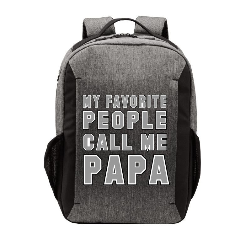 My Favorite People Call Me Papa Vector Backpack