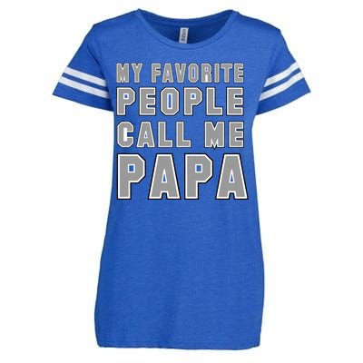 My Favorite People Call Me Papa Enza Ladies Jersey Football T-Shirt