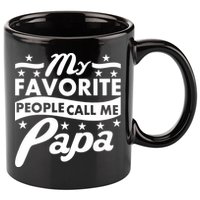 My Favorite People Call Me Papa Father's Day 11oz C Handle Ceramic Mug