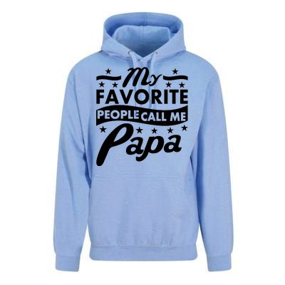 My Favorite People Call Me Papa Father's Day Unisex Surf Hoodie