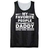 My Favorite People Call Me Personalize Family Mesh Reversible Basketball Jersey Tank