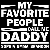 My Favorite People Call Me Personalize Family Mesh Reversible Basketball Jersey Tank