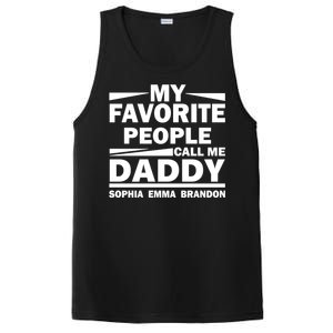 My Favorite People Call Me Personalize Family PosiCharge Competitor Tank