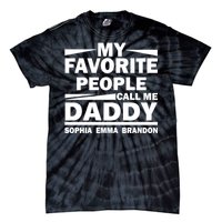 My Favorite People Call Me Personalize Family Tie-Dye T-Shirt