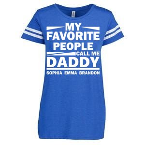 My Favorite People Call Me Personalize Family Enza Ladies Jersey Football T-Shirt