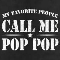 My Favorite People Call Me Pop Pop Cool Comfort Performance Bucket Hat