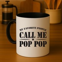 My Favorite People Call Me Pop Pop Mug