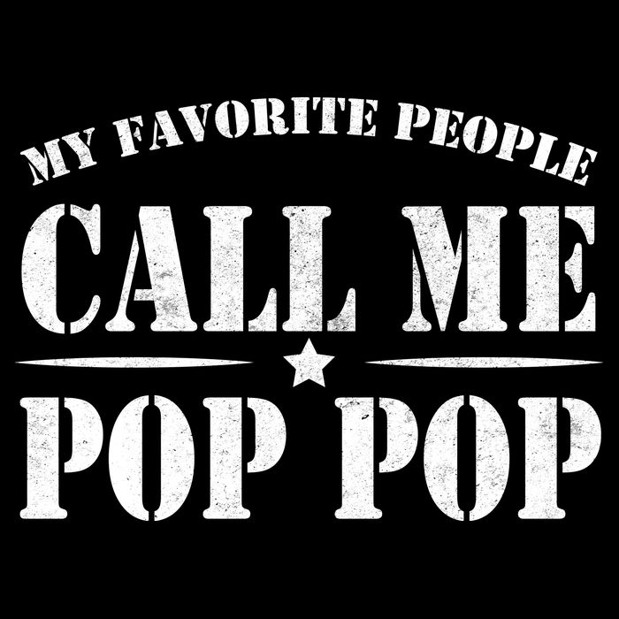 My Favorite People Call Me Pop Pop 16 in Basic Backpack