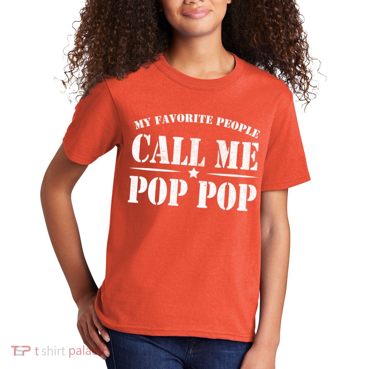 My Favorite People Call Me Pop Pop Kids T-Shirt