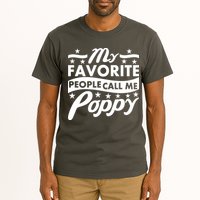My Favorite People Call Me Poppy Tall T-Shirt