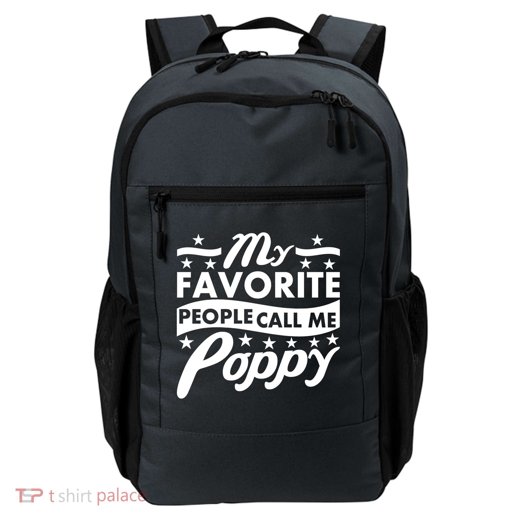 My Favorite People Call Me Poppy Daily Commute Backpack