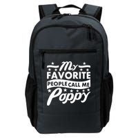 My Favorite People Call Me Poppy Backpack