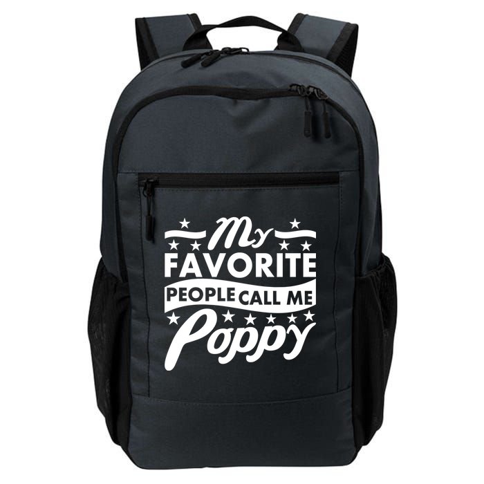 My Favorite People Call Me Poppy Backpack
